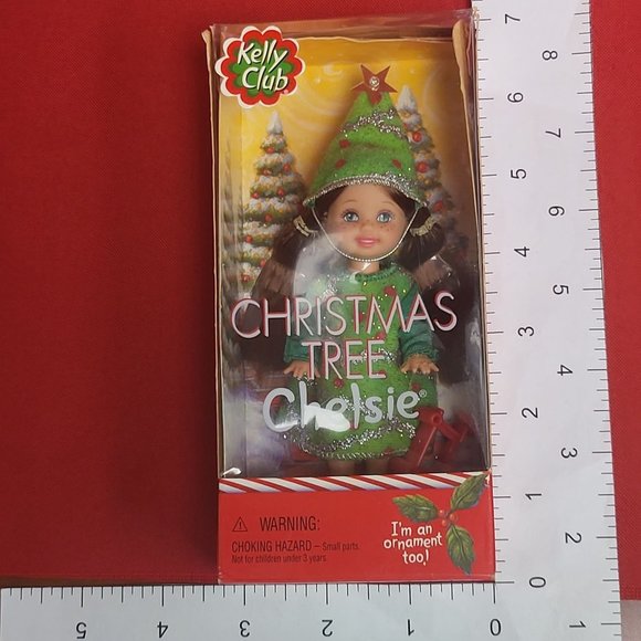 Kelly Club Christmas Tree Chelsie Doll Ornament Mattel 2001 - Picture 10 of 13